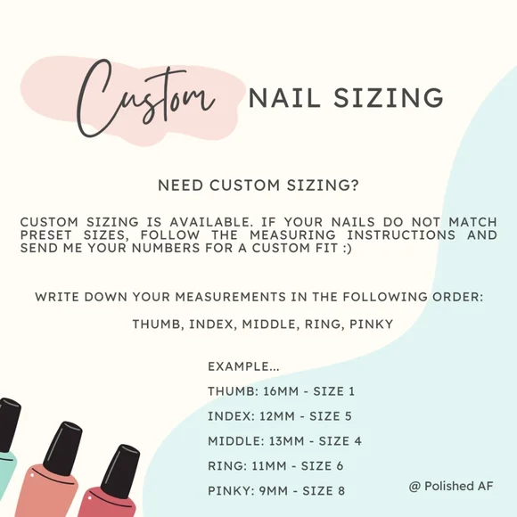 🖤 Brunch, Nail Set - Picture 11 of 13